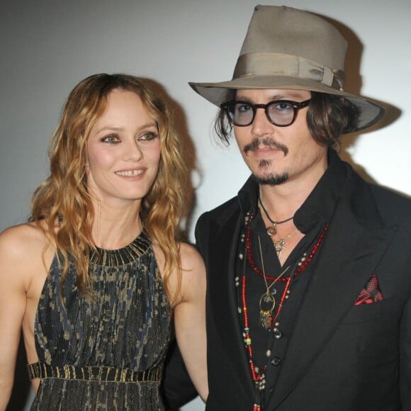 Vanessa Paradis et Johnny Depp à Cannes en mai 2010.