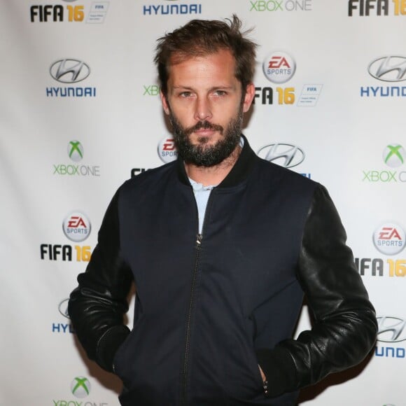 Nicolas Duvauchelle - Soirée de lancement du jeu vidéo "FIFA 2016" au Faust à Paris, le 21 septembre 2015