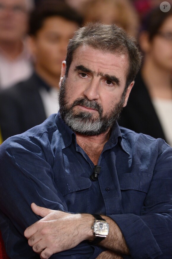 Eric Cantona - Enregistrement de l'émission "Vivement Dimanche" à Paris le 9 Septembre 2015