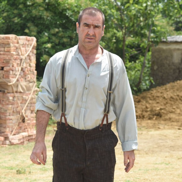 Eric Cantona, sur le tournage d'"Anka The Brazilian" du réalisateur Dejan Acimovic, à Sibenik en Croatie le 1er juin 2015
