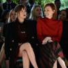 Dakota Johnson, Karen Elson et Alexa Chung - People au défilé Gucci pendant la fashion week de Milan le 23 septembre 2015.