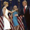 Donald Trump, Tiffany Trump, Ivanka Trump - Donald Trump se déclare candidat à l'investiture républicaine pour la présidentielle de 2016 lors d'une conférence à New York, le 16 juin 2015.