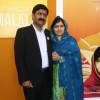 Malala Yousafzai et son père Ziauddin Yousafzai - Première de "He named me Malala" à New York, le 24 septembre 2015.