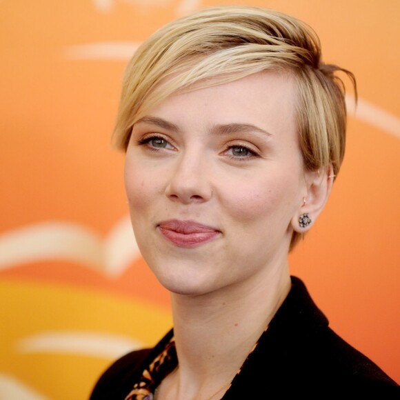 Scarlett Johansson lors de la première de "He named me Malala" à New York, le 24 septembre 2015.