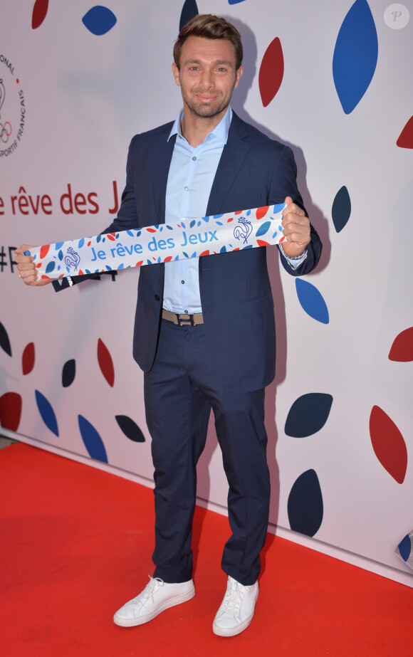 Vincent Clerc - Rassemblement pour le lancement de la campagne "Je rêve des Jeux" pour la candidature de "Paris 2024" pour les Jeux Olympiques à Paris le 25 septembre 2015.
