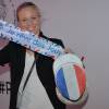 Astrid Guyart - Rassemblement pour le lancement de la campagne "Je rêve des Jeux" pour la candidature de "Paris 2024" pour les Jeux Olympiques à Paris le 25 septembre 2015.