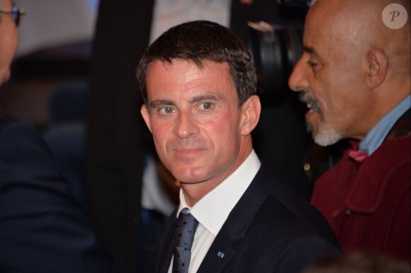 Manuel Valls - Rassemblement pour le lancement de la campagne "Je rêve des Jeux" pour la candidature de "Paris 2024" pour les Jeux Olympiques à Paris le 25 septembre 2015.