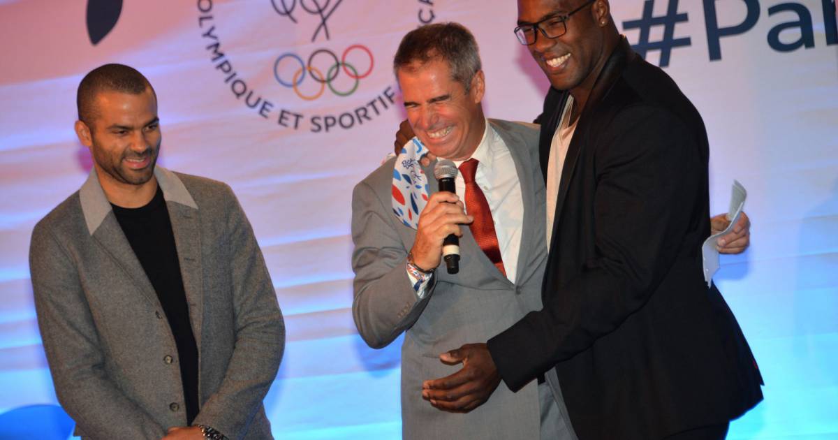 Tony Parker, Marc Maury et Teddy Riner - Rassemblement ...