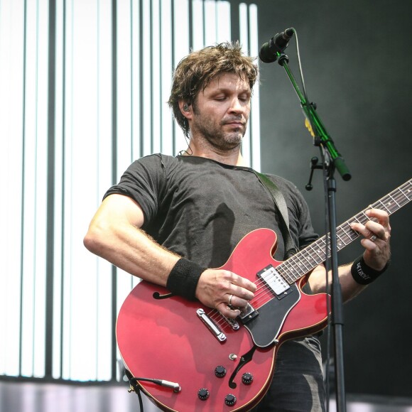 Bertrand Cantat - Le groupe Détroit au Dour Festival en Belgique, le 18 juillet 2014.