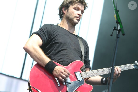 Bertrand Cantat - Le groupe Détroit au Dour Festival en Belgique, le 18 juillet 2014.