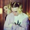 Madonna et son fils Rocco, avec des couettes, sur Instagram. Septembre 2015