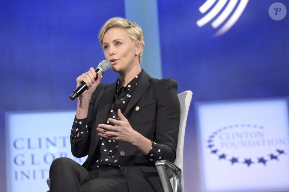 Charlize Theron - Cérémonie des Clinton Global Citizen awards à New York le 27 septembre 2015.