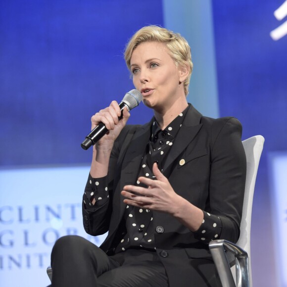 Charlize Theron - Cérémonie des Clinton Global Citizen awards à New York le 27 septembre 2015.
