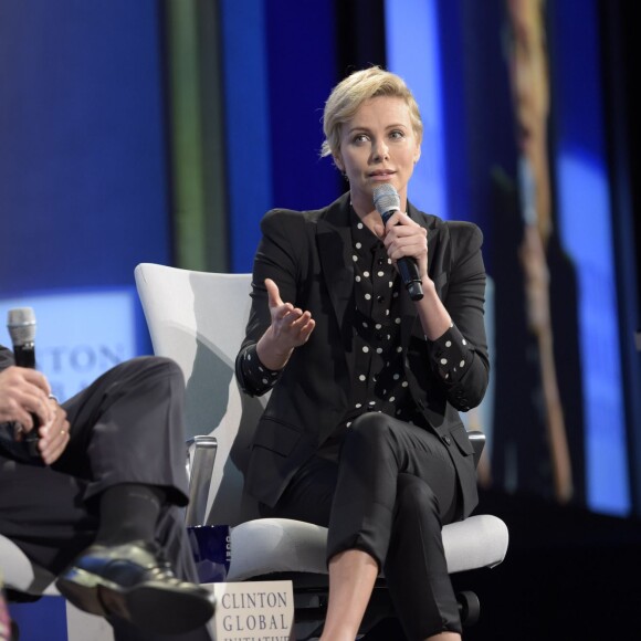 Charlize Theron - Cérémonie des Clinton Global Citizen awards à New York le 27 septembre 2015.