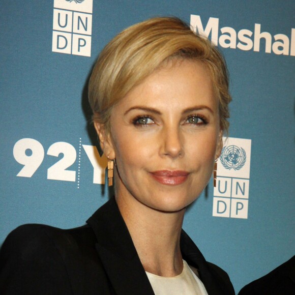 Charlize Theron à la soirée 2015 Social Good Summit à New York, le 28 septembre 2015.