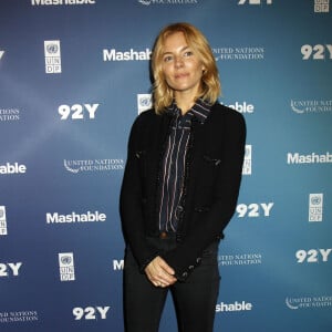 Sienna Miller à la soirée 2015 Social Good Summit à New York, le 28 septembre 2015 