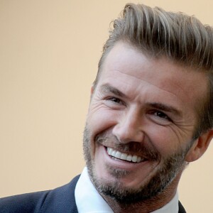 David Beckham à New York, le 24 septembre 2015.
