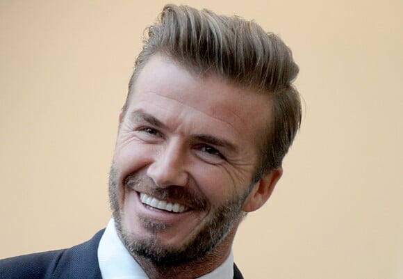 David Beckham à New York, le 24 septembre 2015.