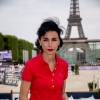 Exclusif - Rachida Dati lors du Longines Paris Eiffel Jumping au Champ-de-Mars à Paris, le 5 juillet 2015