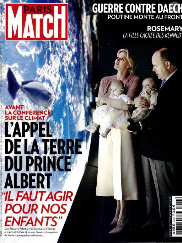 Paris Match, octobre 2015.