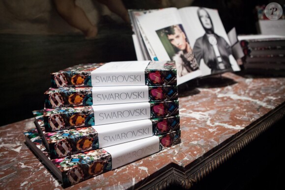 Soirée des 120 ans de la maison Swarovski aux Salons France-Amériques. Paris, le 30 septembre 2015.