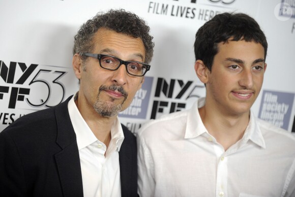 John Turturro et son fils Diego au 15e anniversaire du film "O'Brother, Where Art Thou ?" lors du 53e Festival du Film de New York le 29 septembre 2015.