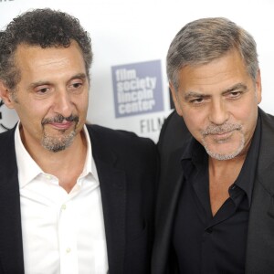 John Turturro et George Clooney au 15e anniversaire du film "O'Brother, Where Art Thou ?" lors du 53e Festival du Film de New York le 29 septembre 2015.