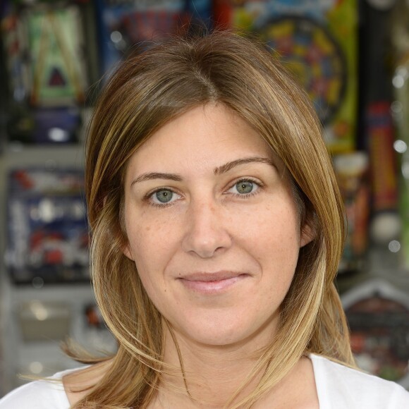Amanda Sthers - Inauguration de la Fête des Tuileries à Paris le 26 juin 2015.