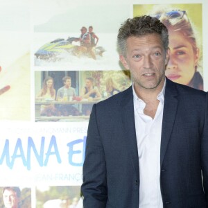 Vincent Cassel au photocall du film "Un moment d'égarement" à Madrid, le 5 septembre 2015.