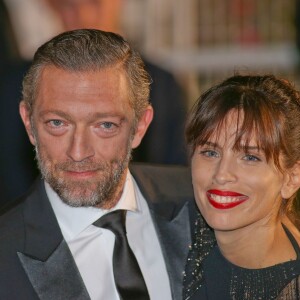 Maïwenn Le Besco, Vincent Cassel - Montée des marches du film "Mon Roi" lors du 68e Festival International du Film de Cannes, le 17 mai 2015.