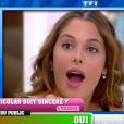 Coralie insulte Nicolas dans Secret Story 9 le 2 octobre 2015 sur TF1.