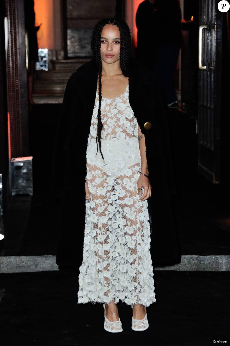 Zoë Kravitz Assiste À La Soirée Des 95 Ans Du Magazine Vogue Paris ...