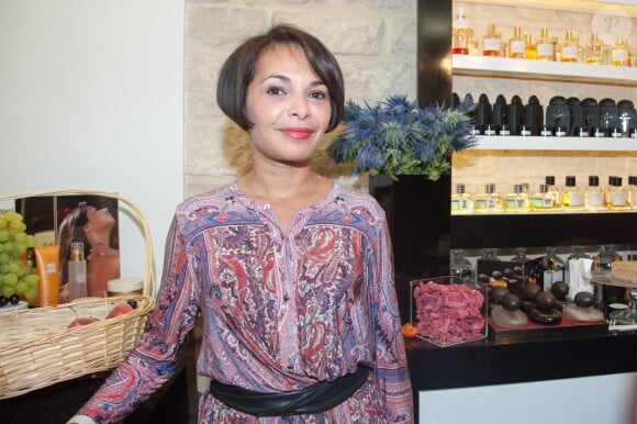 Saïda Jawad - Journée poétique "Au Pays de la Fleur d'Oranger" à la parfumerie Sens Unique à Paris le 9 juillet 2015.