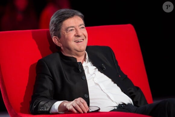 Exclusif - Enregistrement de l'émission "Le Divan" présentée par Marc-Olivier Fogiel, avec Jean-Luc Mélenchon en invité, le 13 février 2015.