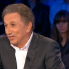 Michel Drucker, invité dans On n'est pas couché, le samedi 10 octobre 2015 sur France 2.