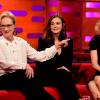 Meryl Streep, Carey Mulligan et Nicole Kidman lors de l'émission The Graham Norton Show à Londres le 8 octobre 2015