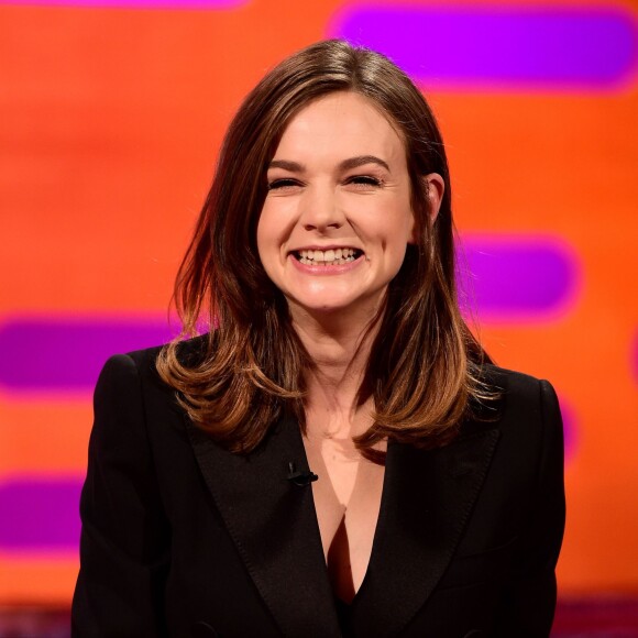 Carey Mulligan lors de l'émission The Graham Norton Show à Londres le 8 octobre 2015