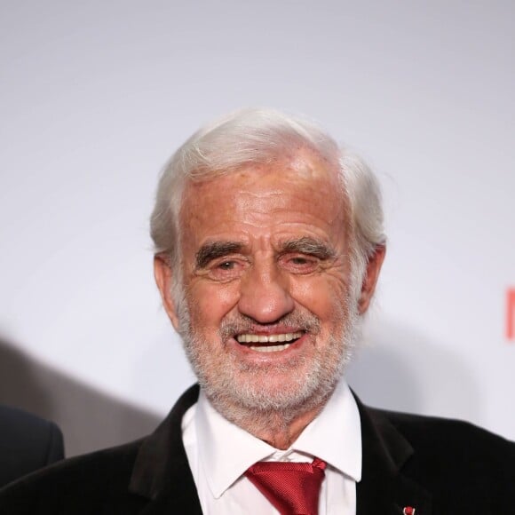 Jean-Paul Belmondo - Soirée d'ouverture de la 7e édition du Festival Lumière 2015 à la Halle Tony-Garnier à Lyon le 12 octobre 2015.