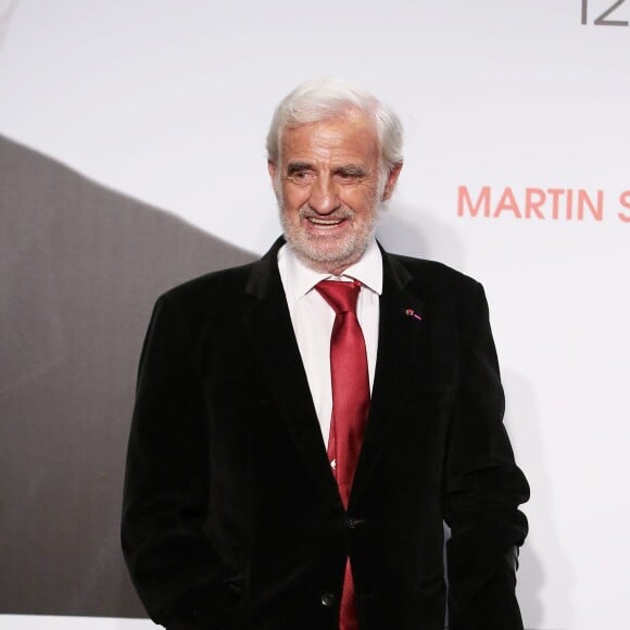 Jean-Paul Belmondo - Soirée d'ouverture de la 7e édition du Festival Lumière 2015 à la Halle Tony-Garnier à Lyon le 12 octobre 2015.