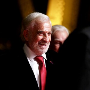 Jean-Paul Belmondo - Soirée d'ouverture de la 7e édition du Festival Lumière 2015 à la Halle Tony-Garnier à Lyon le 12 octobre 2015.