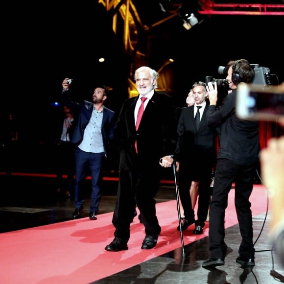 Jean-Paul Belmondo, Paul Belmondo - Soirée d'ouverture de la 7éme édition du Festival Lumière 2015 à la Halle Tony-Garnier à Lyon le 12 octobre 2015. French actor Jean-Paul Belmondo at the Opening night of the 7th edition of the Light Festival 2015 at the Halle Tony Garnier in Lyon on October 12, 201512/10/2015 - Lyon