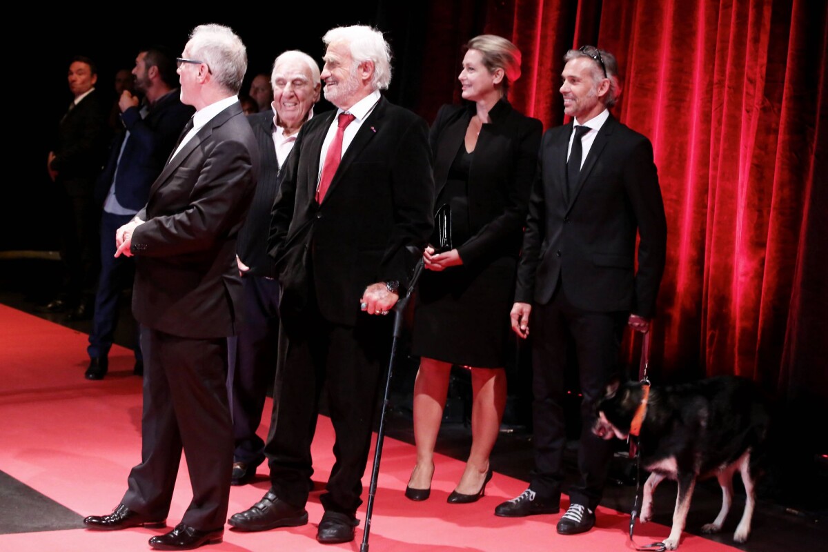 Photo Thierry Frémaux Charles Gérard Jean Paul Belmondo Paul Et Luana Belmondo Soirée D 