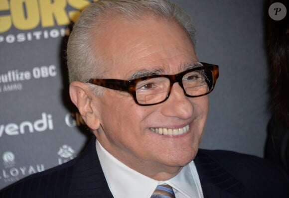 Martin Scorsese - Photocall à l'occasion de la visite privée de l'exposition "Scorsese" à la Cinémathèque française à Paris, le 13 octobre 2015.