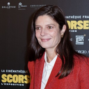Chiara Mastroianni - Photocall à l'occasion de la visite privée de l'exposition "Scorsese" à la Cinémathèque française à Paris, le 13 octobre 2015.
