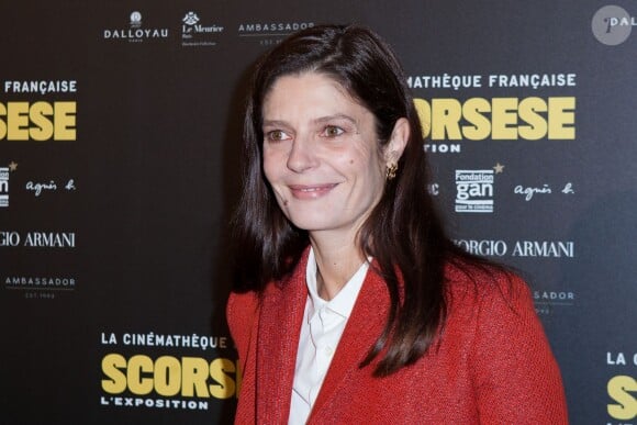 Chiara Mastroianni - Photocall à l'occasion de la visite privée de l'exposition "Scorsese" à la Cinémathèque française à Paris, le 13 octobre 2015.