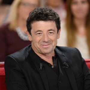 Patrick Bruel - Enregistrement de l'émission "Vivement Dimanche" à Paris le 13 octobre 2015 et qui sera diffusée le 18 Octobre 2015. Invité principal : Marthe Villalonga.