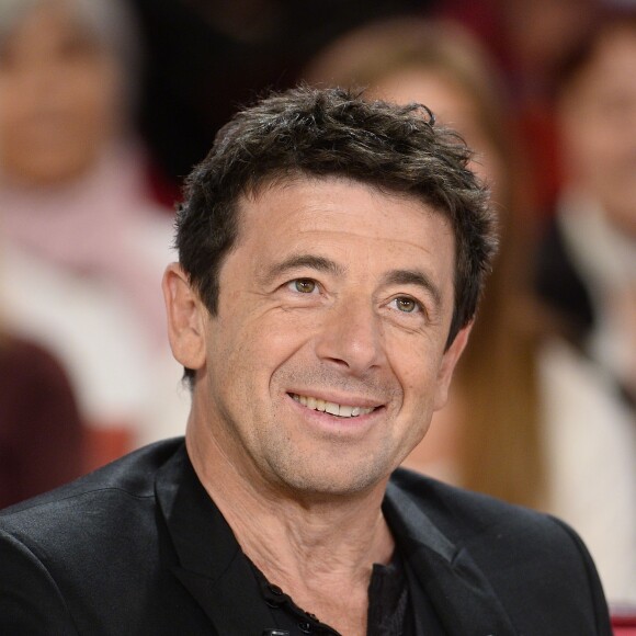 Patrick Bruel - Enregistrement de l'émission "Vivement Dimanche" à Paris le 13 octobre 2015 et qui sera diffusée le 18 Octobre 2015. Invité principal : Marthe Villalonga.