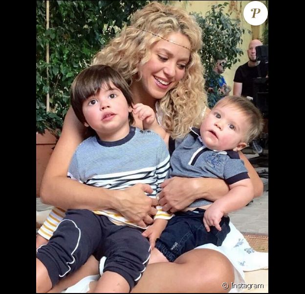 Shakira : Maman câline avec Milan et Sasha pour un nouveau jeu - Purepeople
