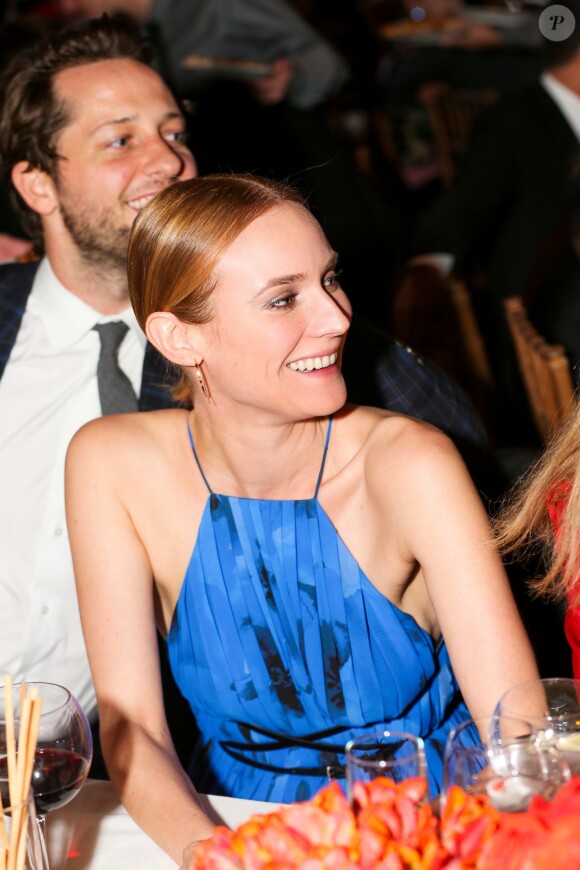 Diane Kruger lors de la soirée Love We Deliver 2015 Golden Heart Awards en l'honneur de Neil Patrick Harris & Michael Sennott à New York, le 15 octobre 2015