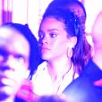 Exclusif - Rihanna et Travis Scott s'éclatent ensemble au club Raspoutine puis ressortent chacun de leur côté à Paris le 5 octobre 2015.